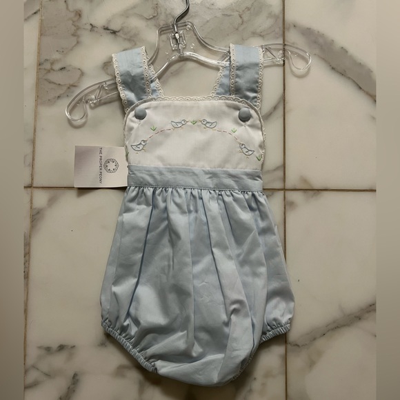 Proper Peony Girls Gianna Navy Blue Dress